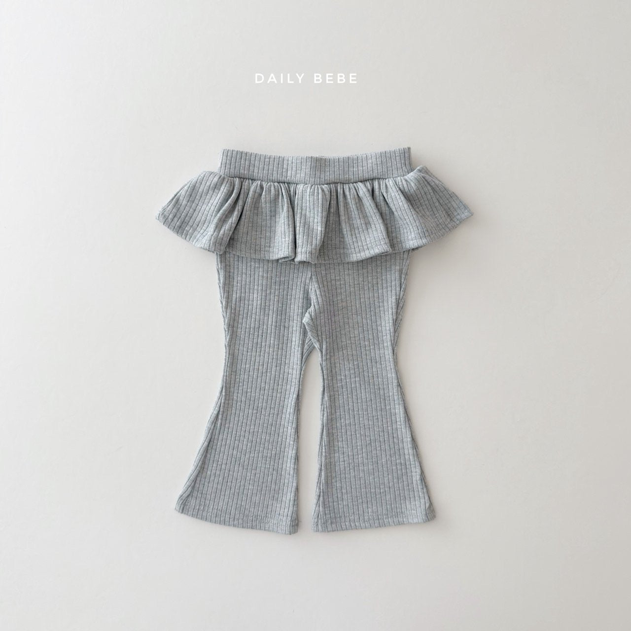 Bootcut Frill Pants