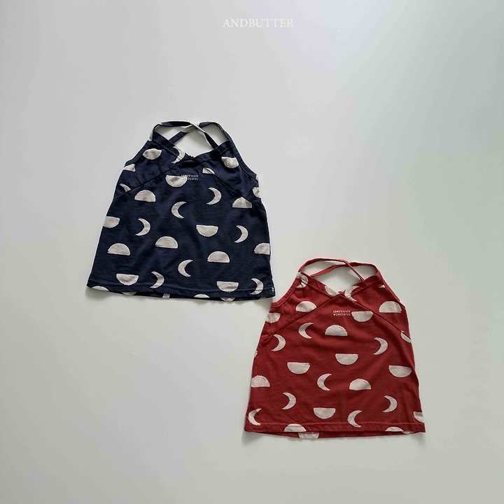 Moon Line Sleeveless Top