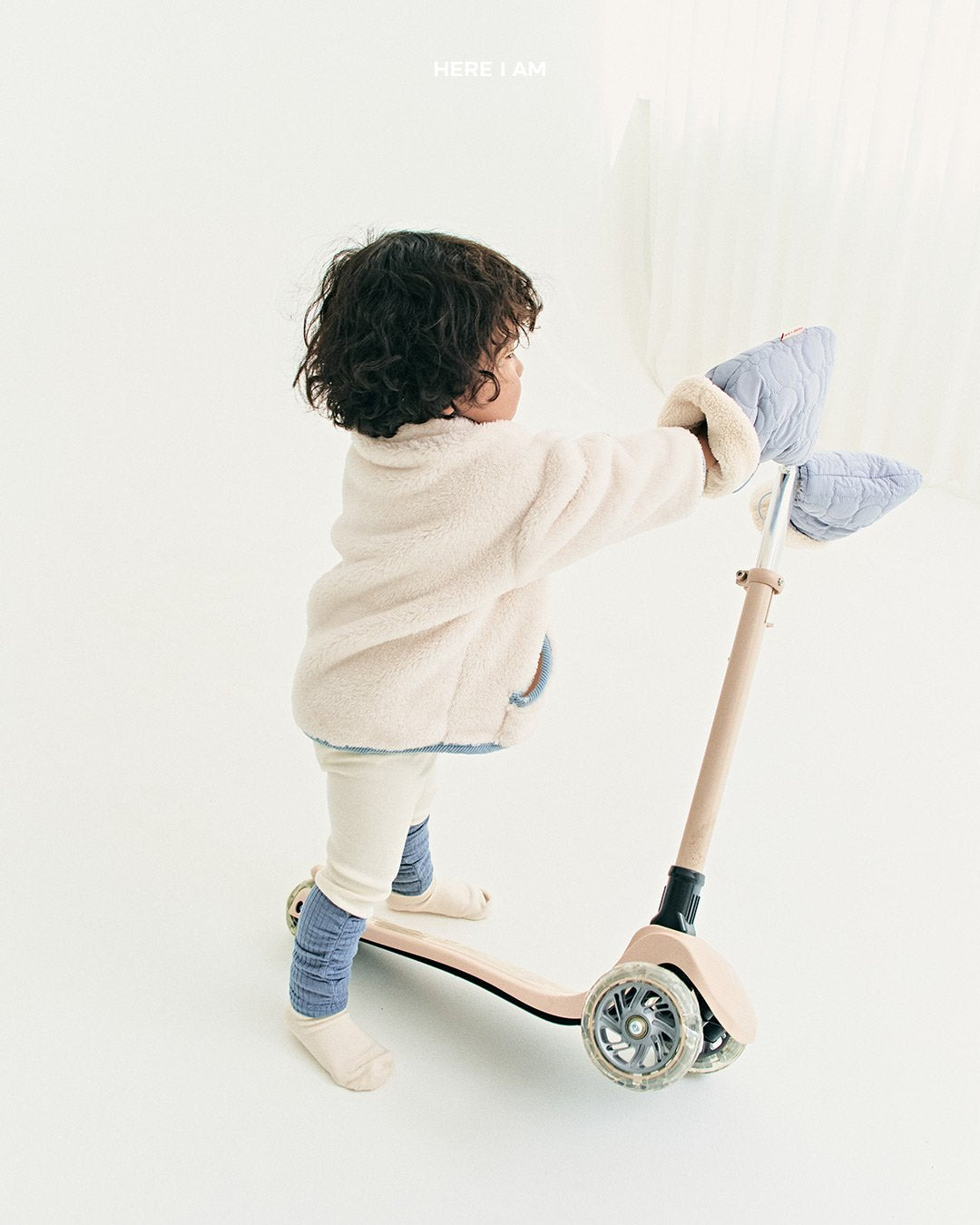 Kinder Fleece Jacket - Ivory