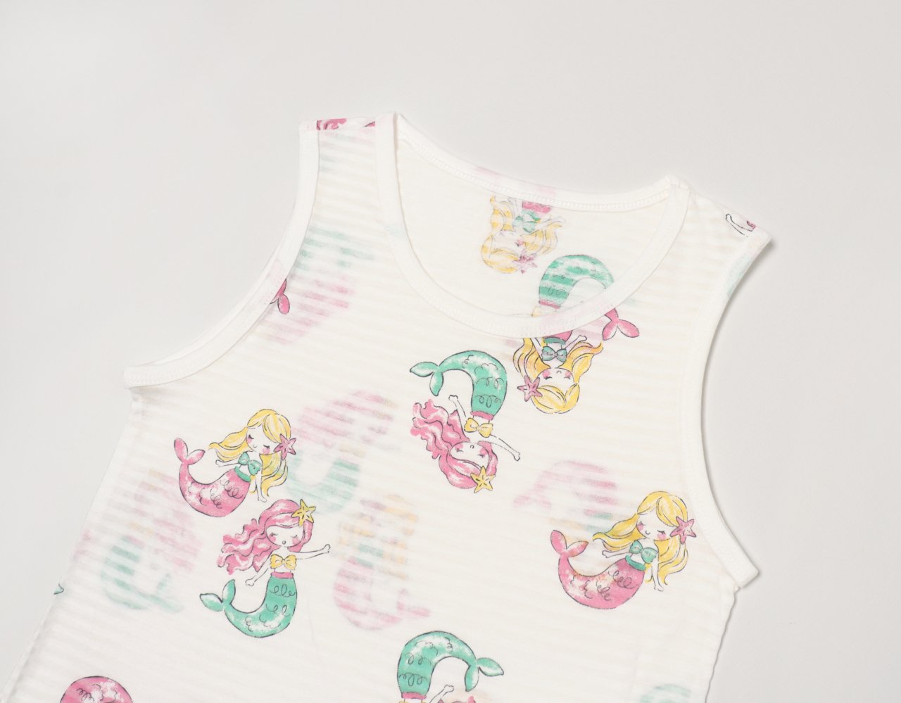 Sleeveless Jacquard Set (Marine Princess)