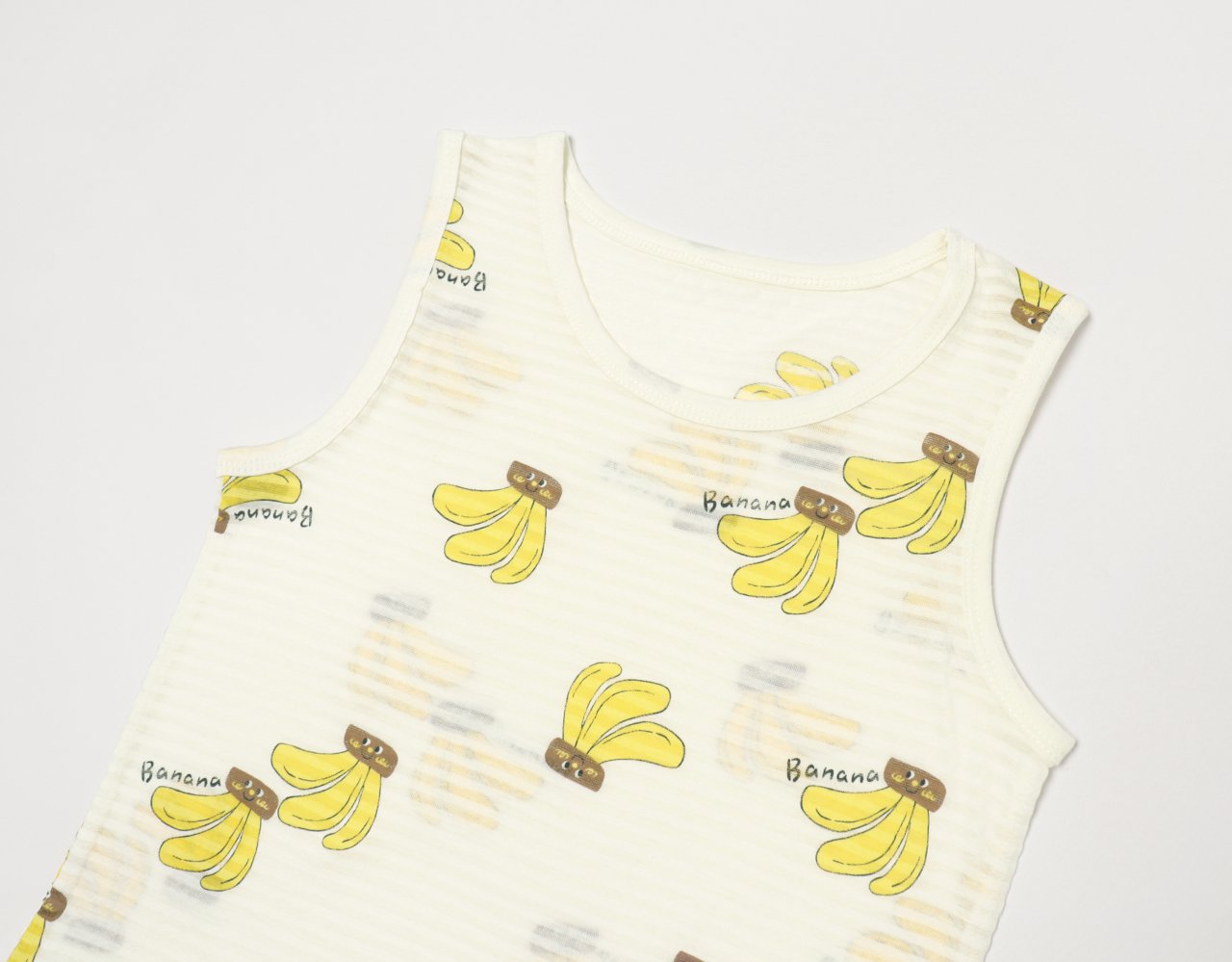 Sleeveless Jacquard Set (Big Banana)
