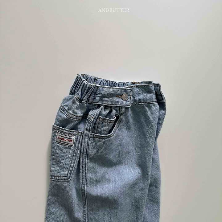 Button Denim Pants