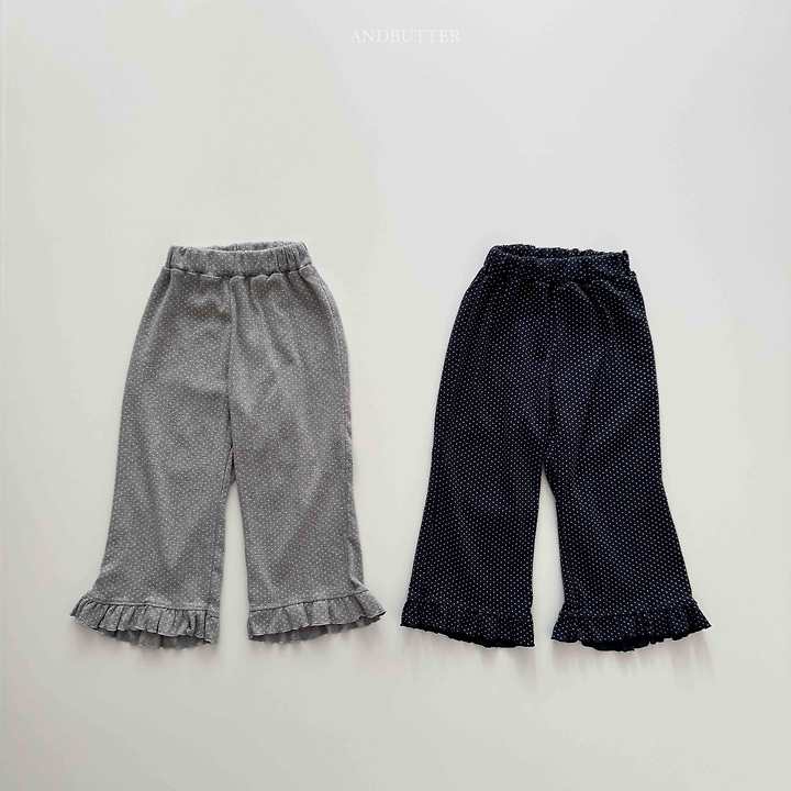 Dot Frill Pants