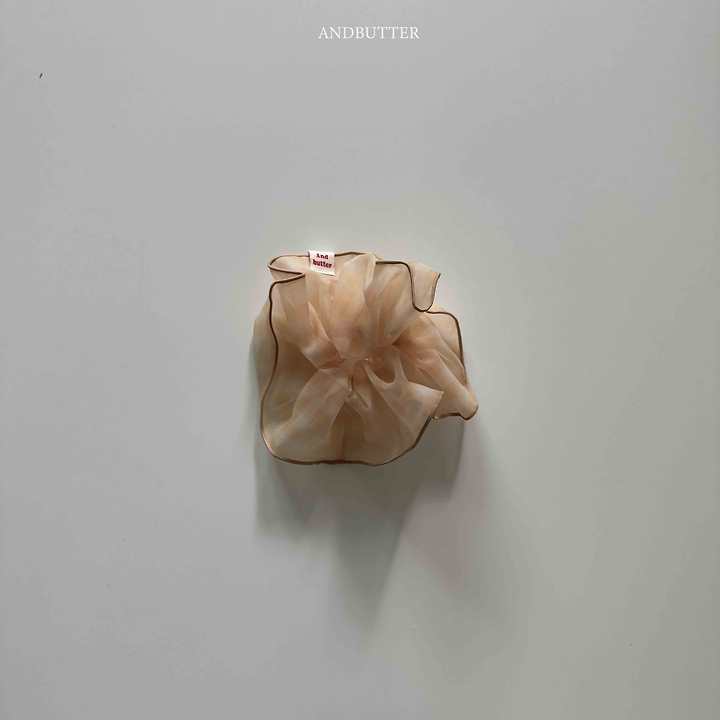 See-Through Check Scrunchie