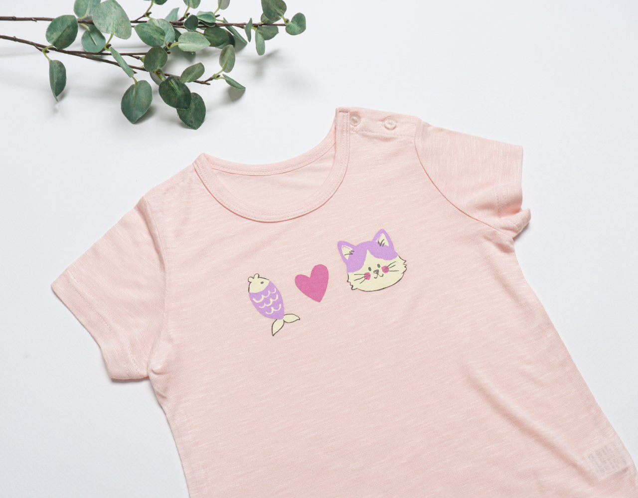Mid-Length Modal Slub Set (Modal Pink)