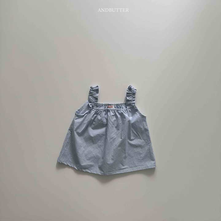 Shirring Sleeveless Top