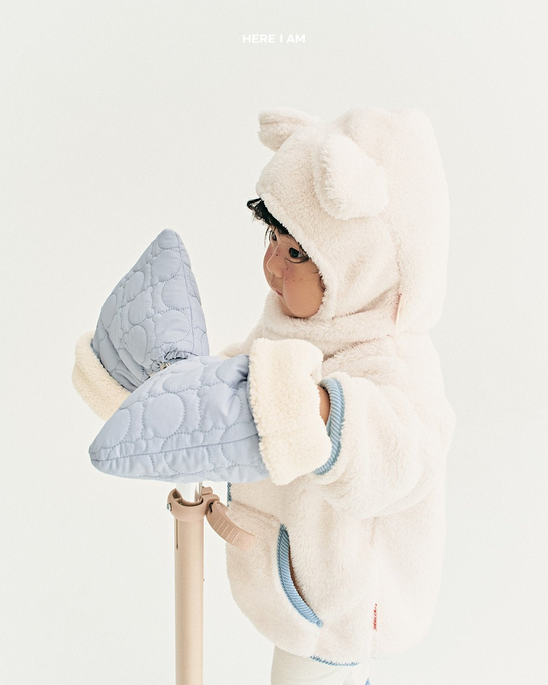 Kinder Fleece Jacket - Ivory