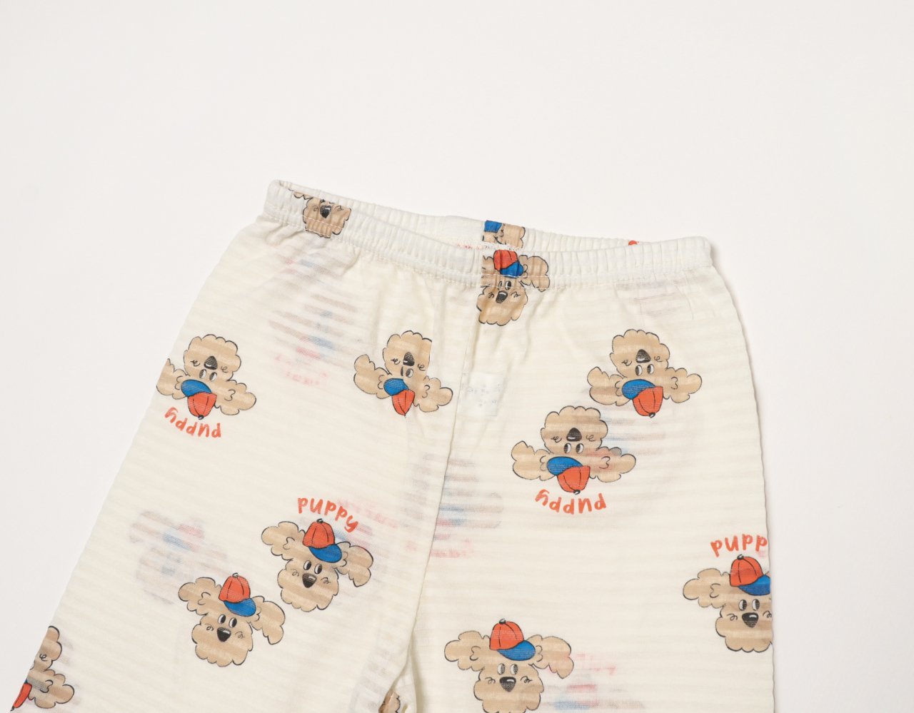 Sleeveless Jacquard Set (Cap Dog)