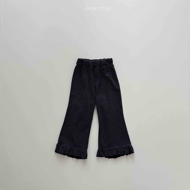 Dot Frill Pants