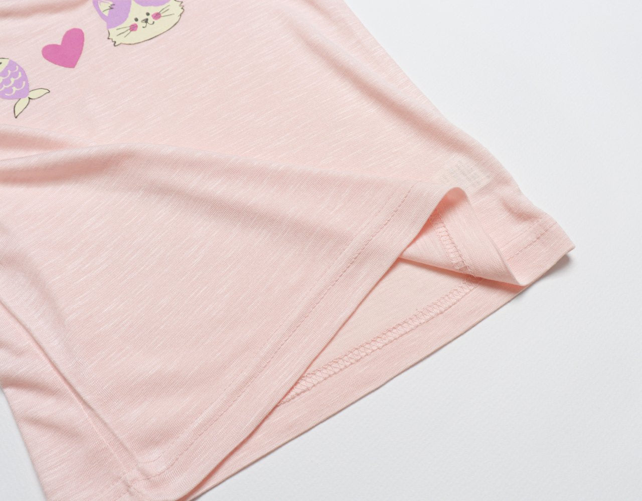 Mid-Length Modal Slub Set (Modal Pink)