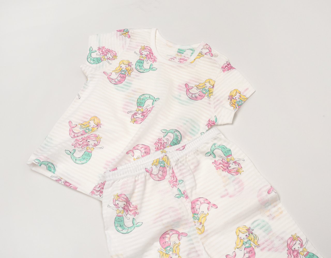 Mid-Length Jacquard Set (Mermaid)
