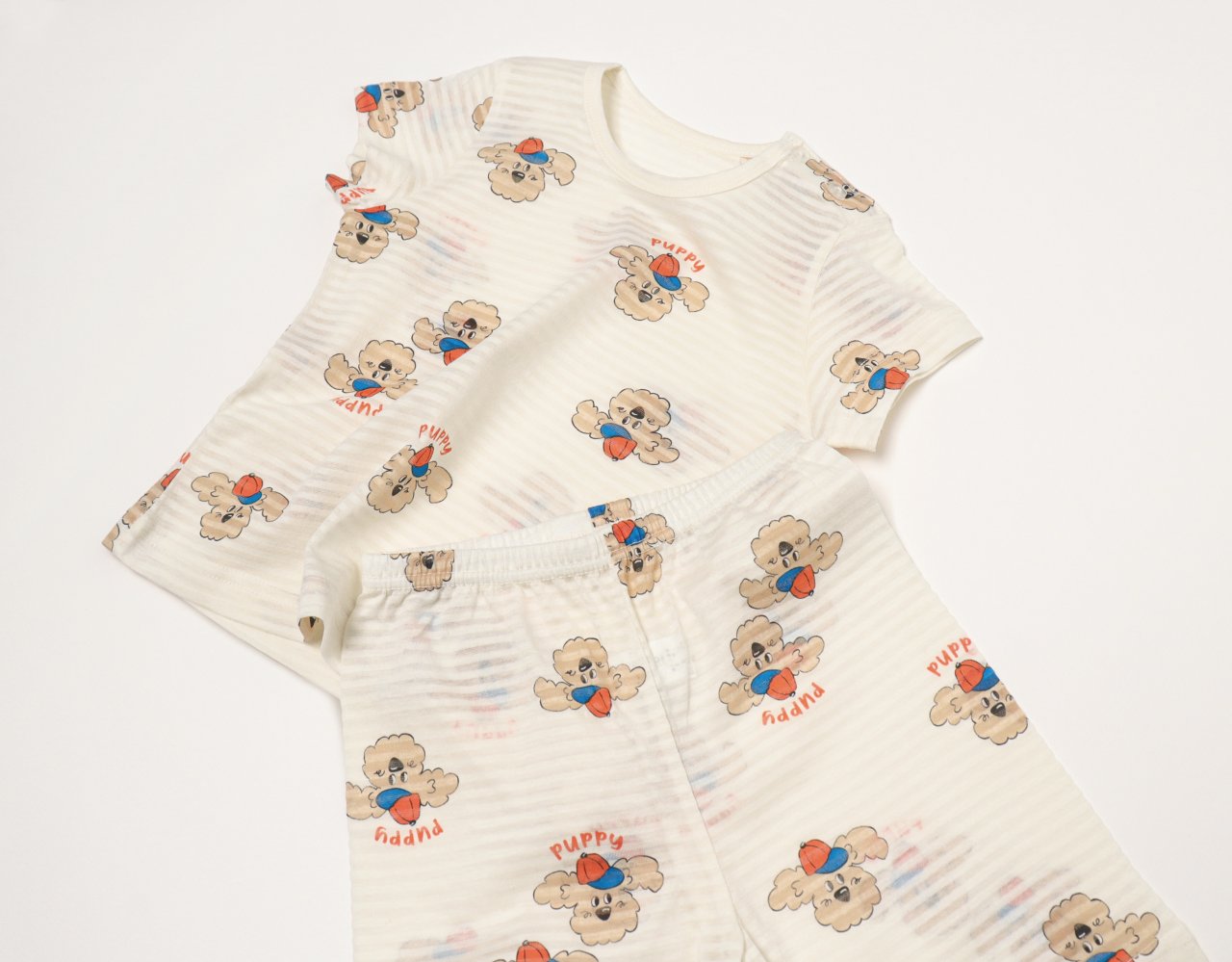 Mid-Length Jacquard Set (Cap Dog)