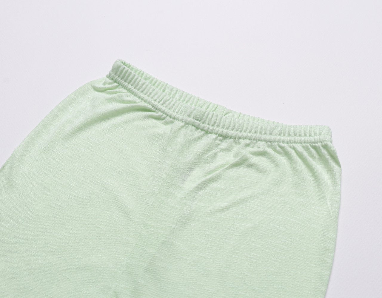 Sleeveless Modal Slub Set (Modal Green)