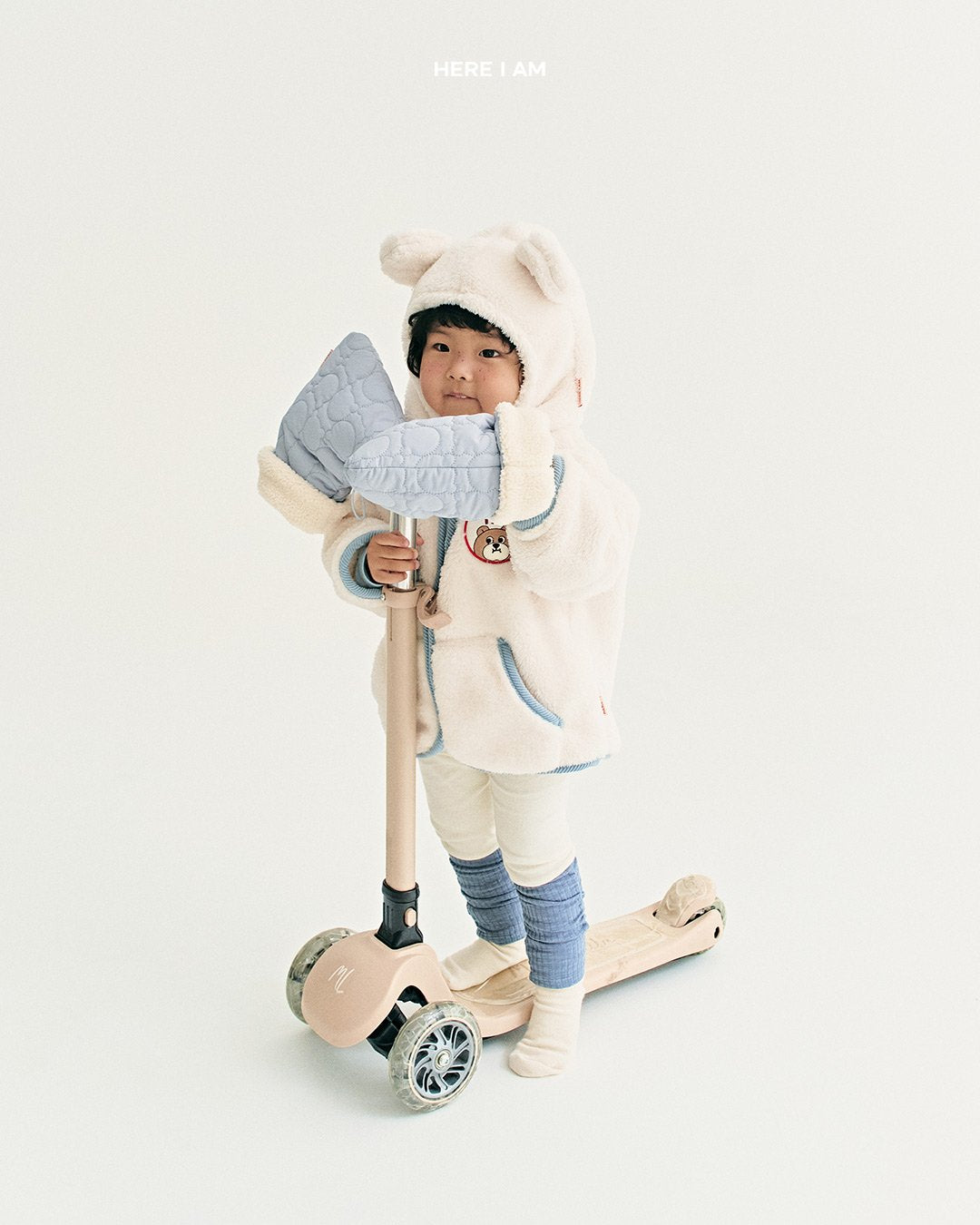 Kinder Fleece Jacket - Ivory
