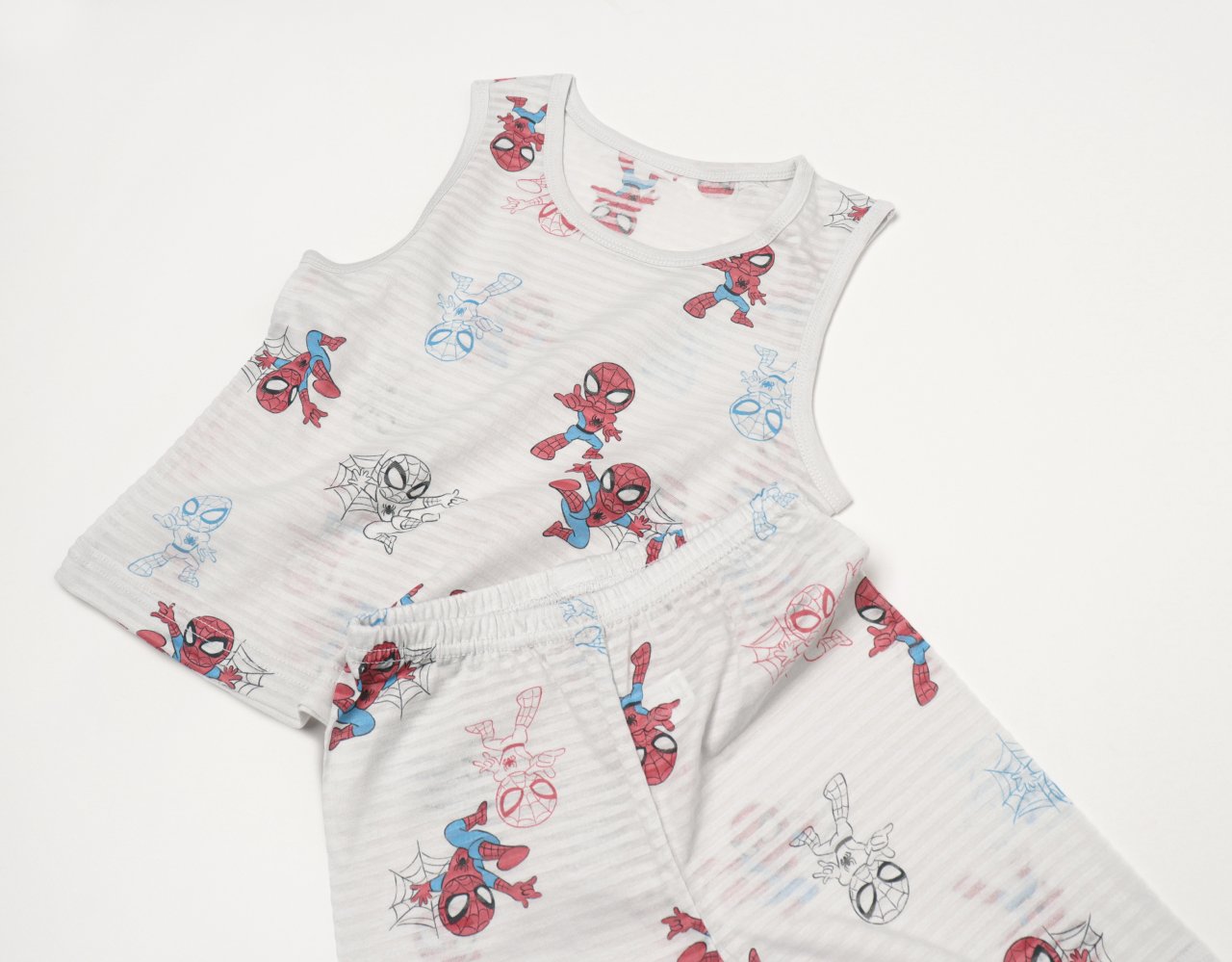 Sleeveless Jacquard Set (Spider)