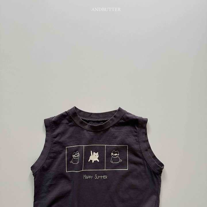Summer Happy Sleeveless Top