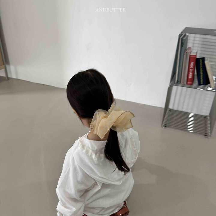 See-Through Check Scrunchie