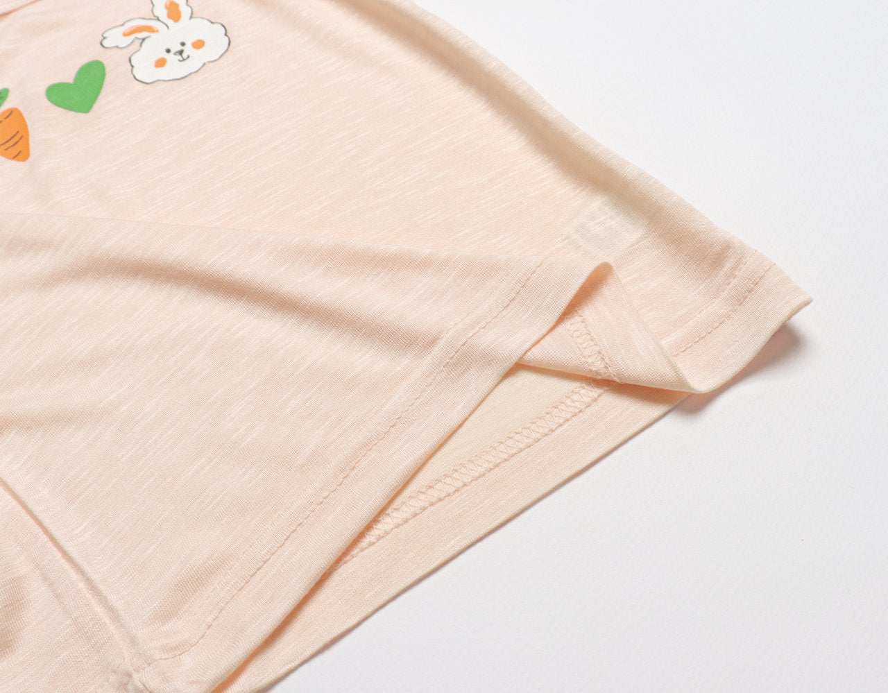 Mid-Length Modal Slub Set (Modal Peach)