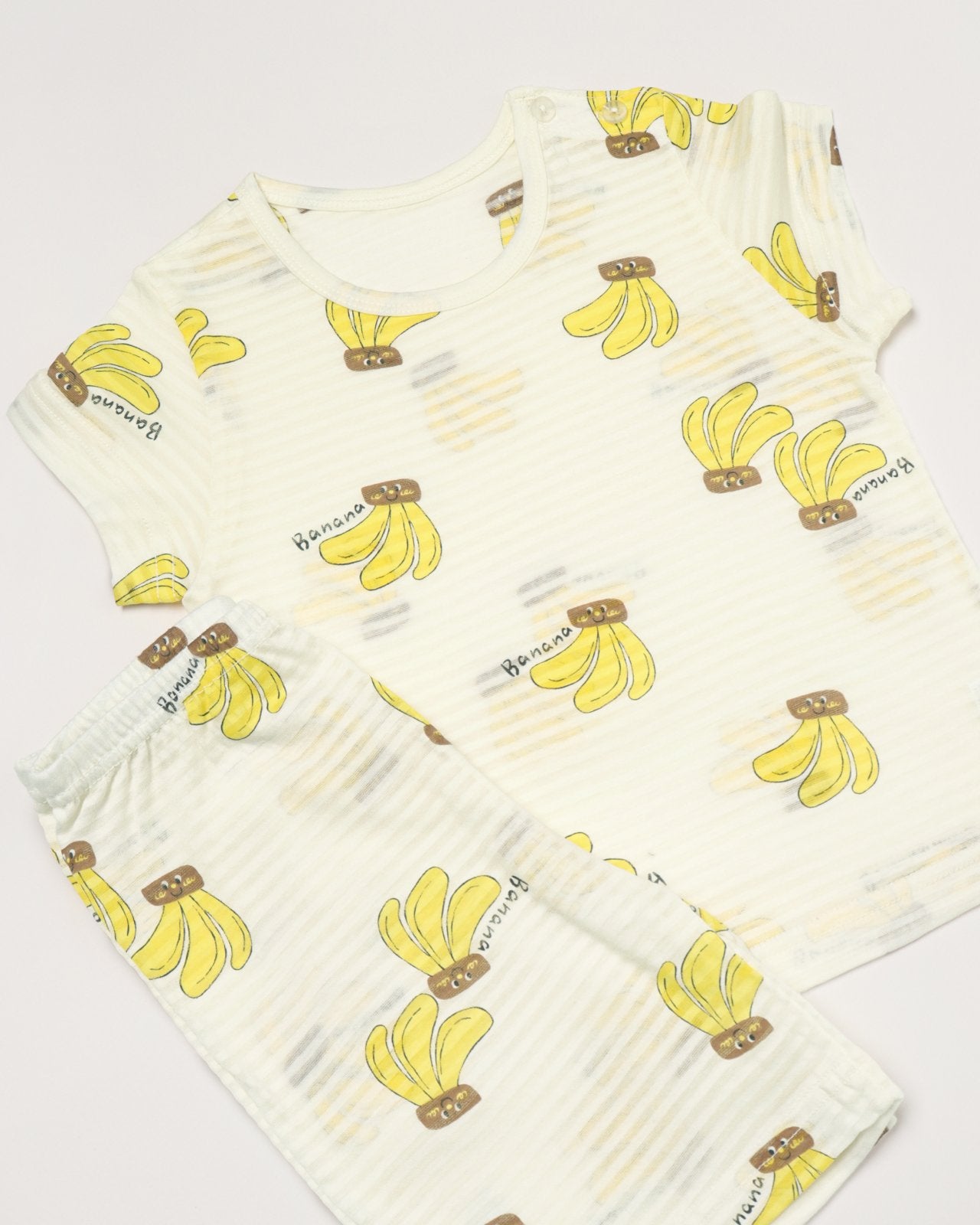 Mid-Length Jacquard Set (Big Banana)