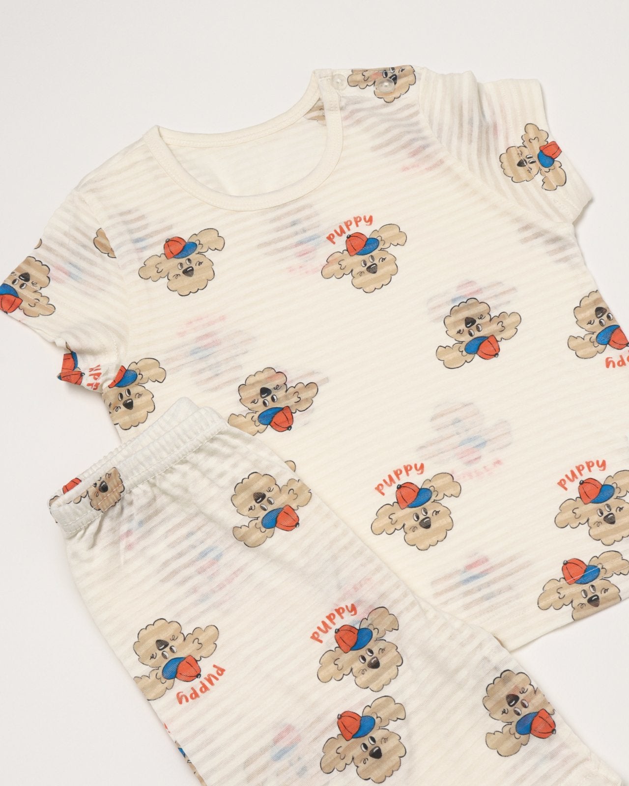 Mid-Length Jacquard Set (Cap Dog)