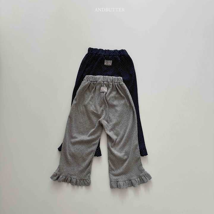 Dot Frill Pants