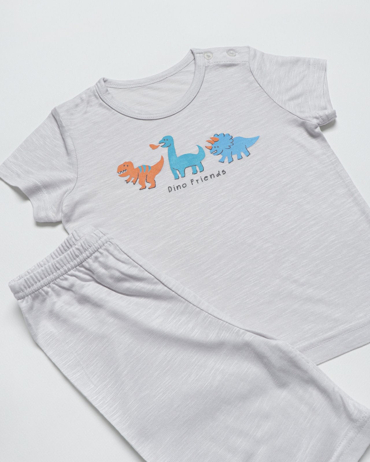 Mid-Length Modal Slub Set (Modal Gray)