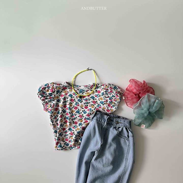 Eyelet Puff Tee