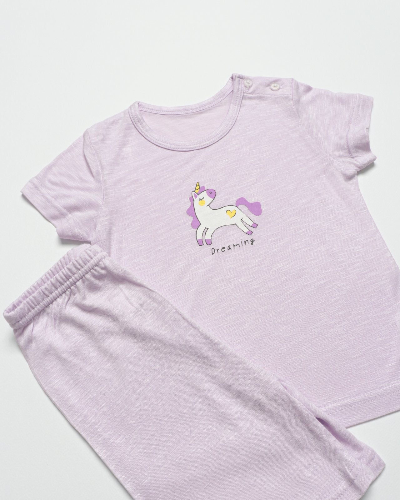 Mid-Length Modal Slub Set (Modal Purple)
