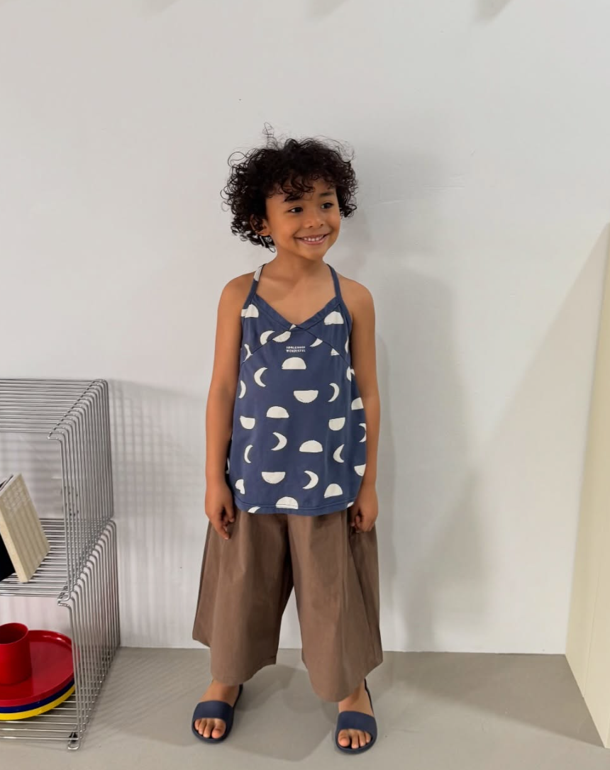 Moon Line Sleeveless Top